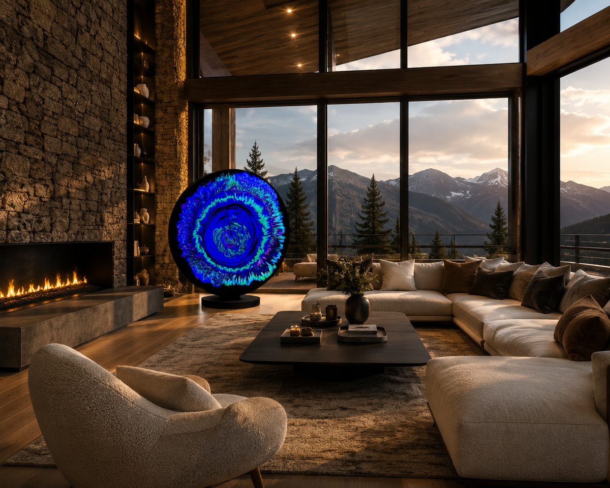 Aura - Light Blue & Blue