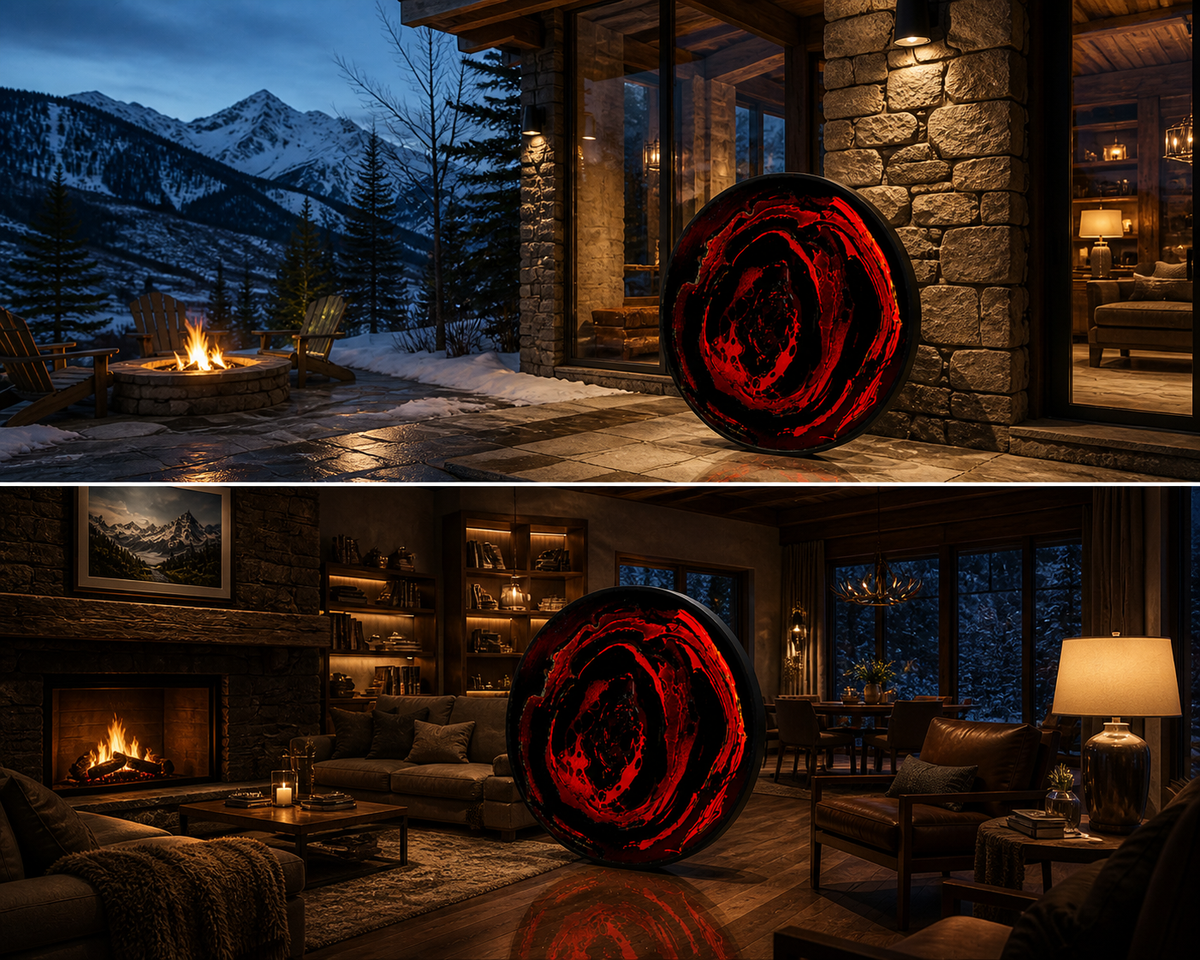 Aura - Red Black